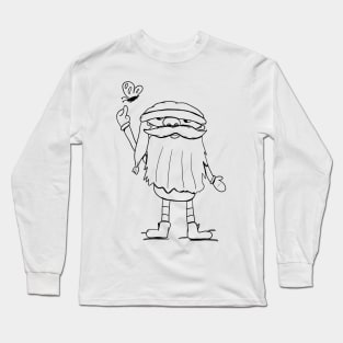 Gnome and butterfly Long Sleeve T-Shirt